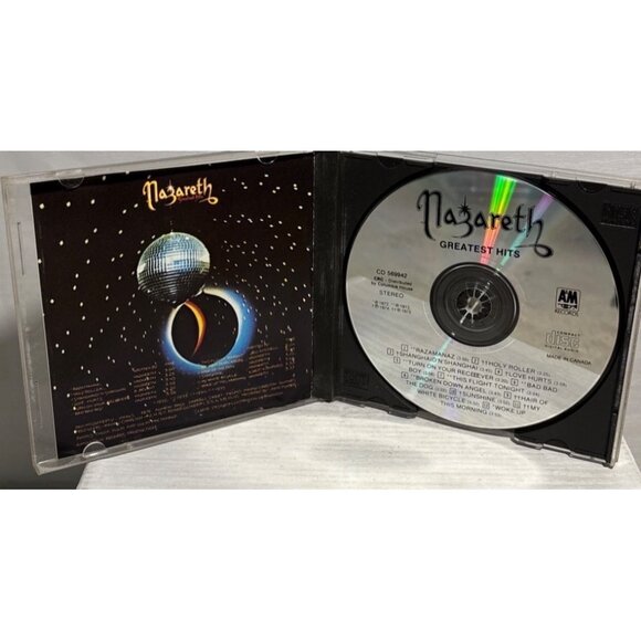 Nazareth Greatest Hits CD Album 1975 A&M Records Stereo Rock Music Collectible - Picture 2 of 4